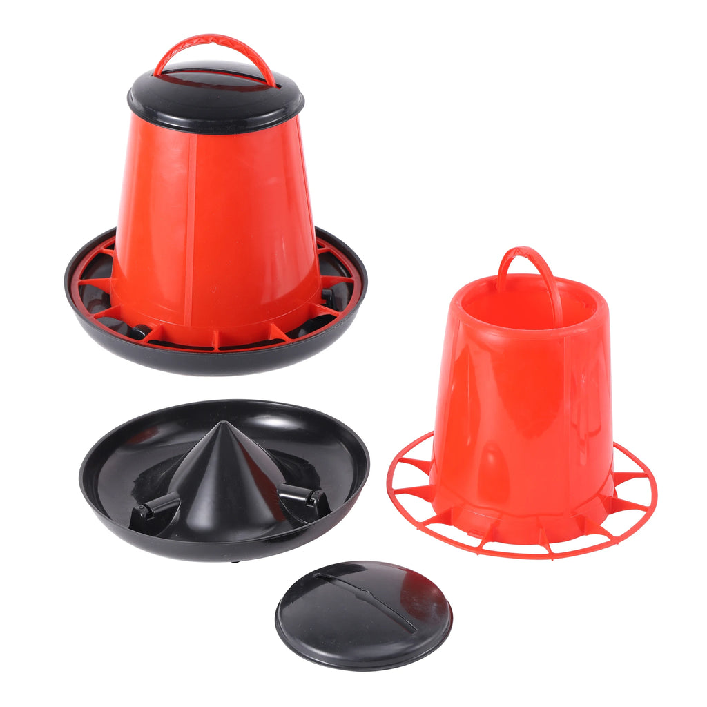 Animal farm 1.5kg/3kg/6kg Quality Chicken Automatic Feeder Feeding tool commerce chicken poultry farms use Chicken feeder 1 Set