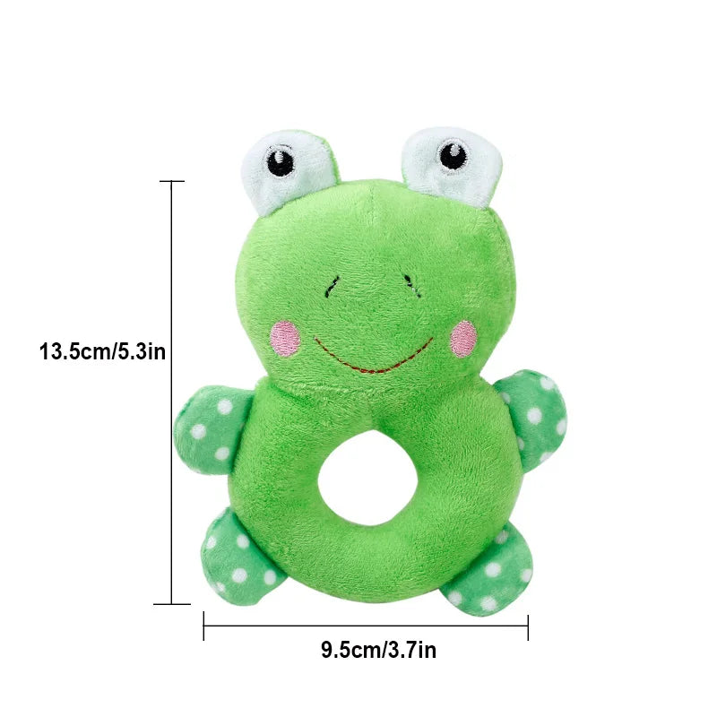 YUDODO Stuffe Cartoon Panda Frog Rabbit Dog Soft Plush Pet Chew Toy For Small Dog Teddy Chihuahua Puppy Cat Interactive Toys