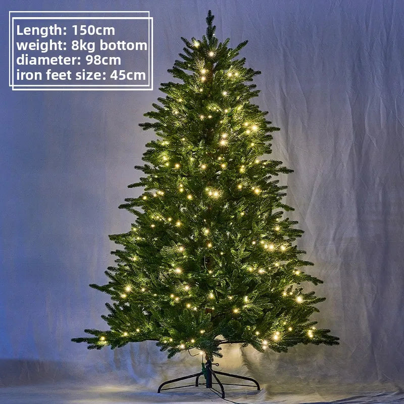Christmas tree - Pure white encrypted simulation of a bare tree - Large high-end Christmas decoration item