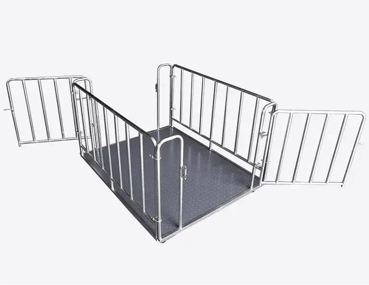 Digital Electronic Livestock Animal Weighing Scales 1000kg Capacity Floor Scale for Cattle Pig Sheep Goat Made of Steel