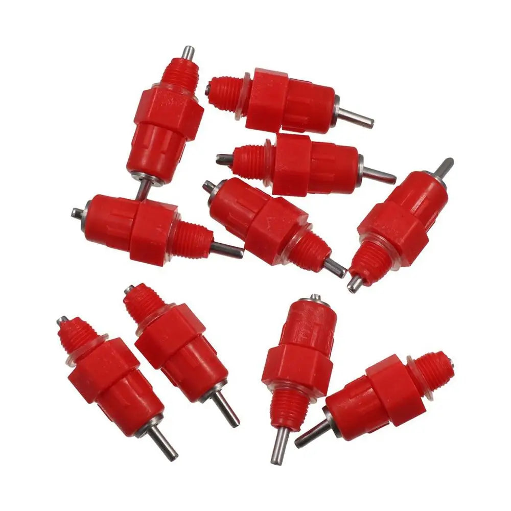 Portable Stainless Steel Automatic Drinking Poultry Supplies Bird  Feeder Nipple Drinker Chicken Waterer Chicken Drinker Water