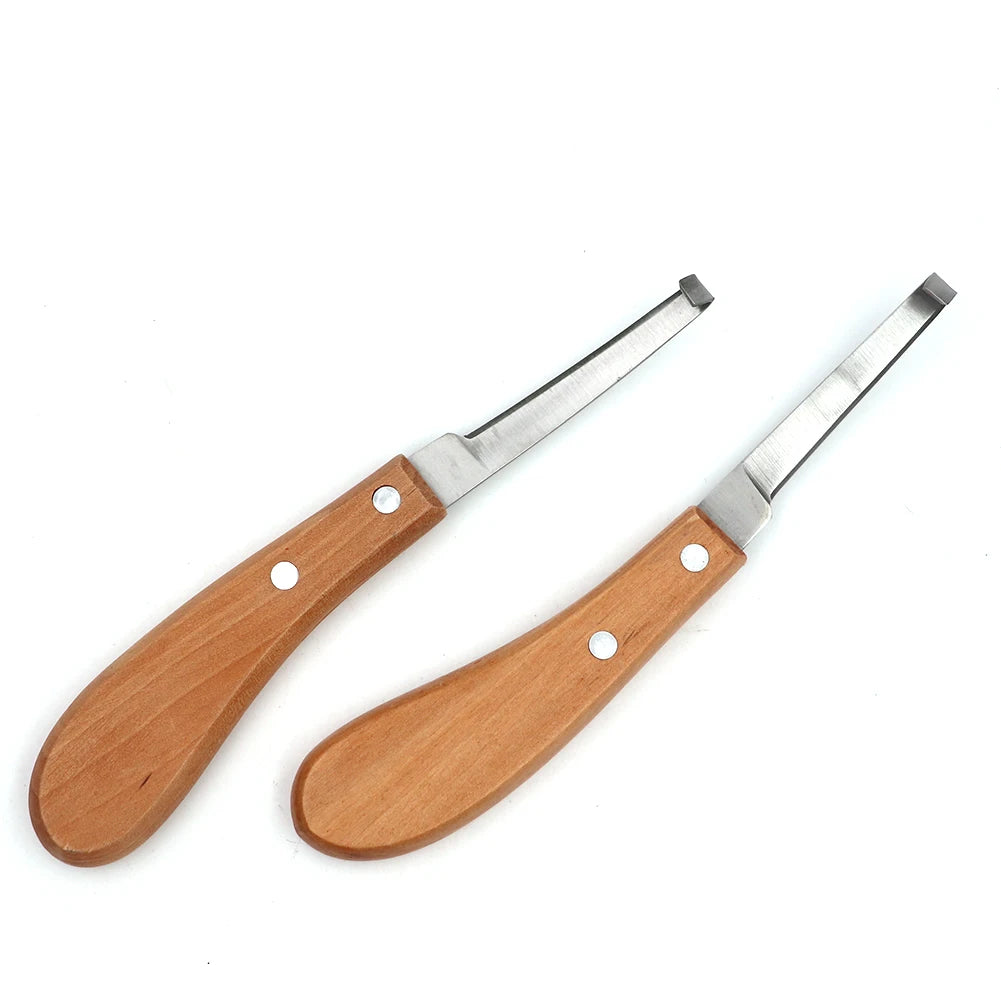 Cattle Horses Hoof Cutter Goat Sheep Pig Livestock Hoof Knife Right/Left Hand Animal Foot Pruning Tools Veterinary Supplies