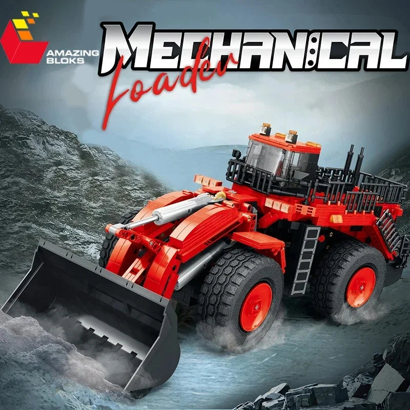 1988PCS D11 Bulldozer Remote Control Engineering Vehicle Building Blocks RC Car Model Bricks DIY Toys For Kids Birthday Gifts