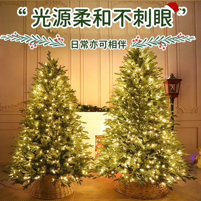 Christmas tree - Pure white encrypted simulation of a bare tree - Large high-end Christmas decoration item