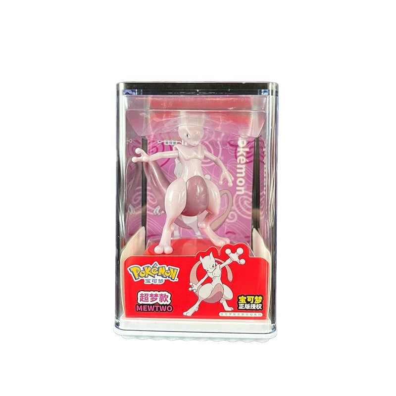 Authentic Pok é mon CHARIZARD GENGAR Handmade Pikachu PSYDUCK MEWTWO Cartoon Doll Ornament Children's Toy Christmas Gift