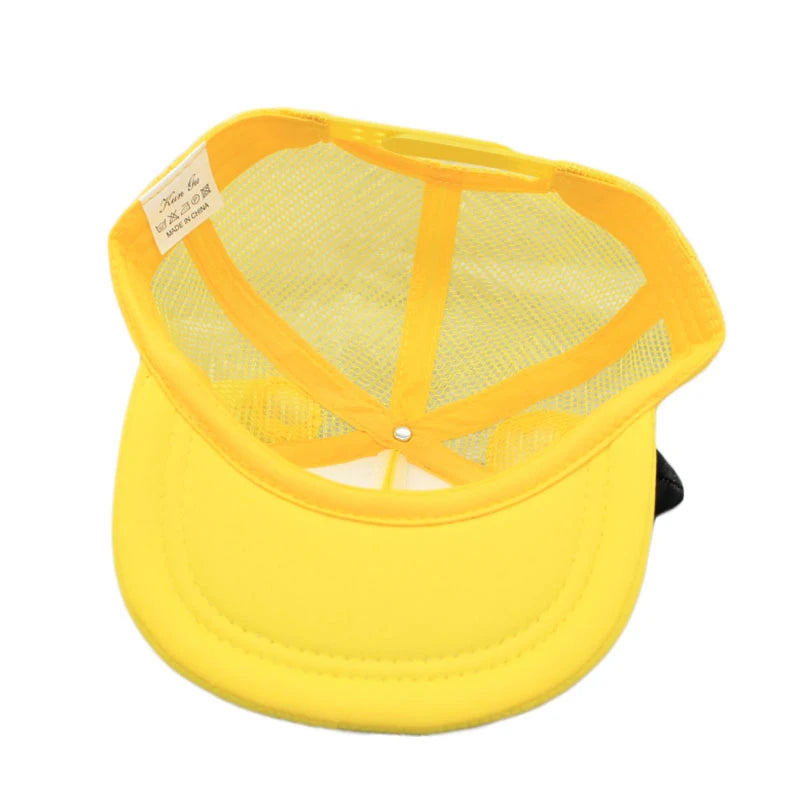 Pokemon Anime Cartoon Series Children Hat Flat brimmed hat Sun Hat Adjustable Adult Outdoor Sports Baseball Cap Cosplay Gifts