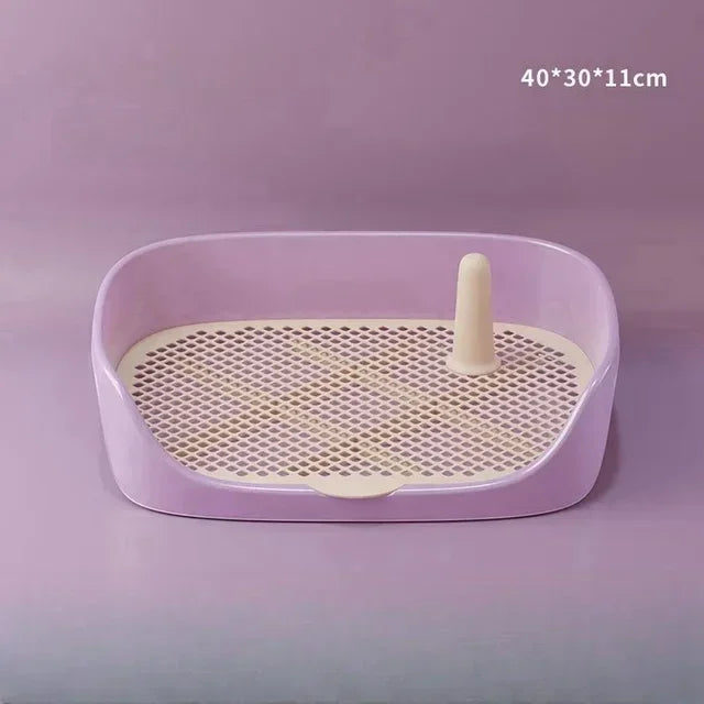 Pet Supplies Indoor Dog Potty Training Toilet Pet Toilet for Small Dogs Cats Portable Dog Training Toilets Puppy Pad Holder Tray