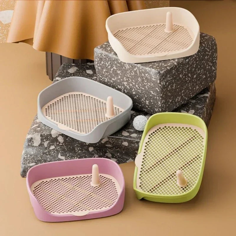 Pet Supplies Indoor Dog Potty Training Toilet Pet Toilet for Small Dogs Cats Portable Dog Training Toilets Puppy Pad Holder Tray