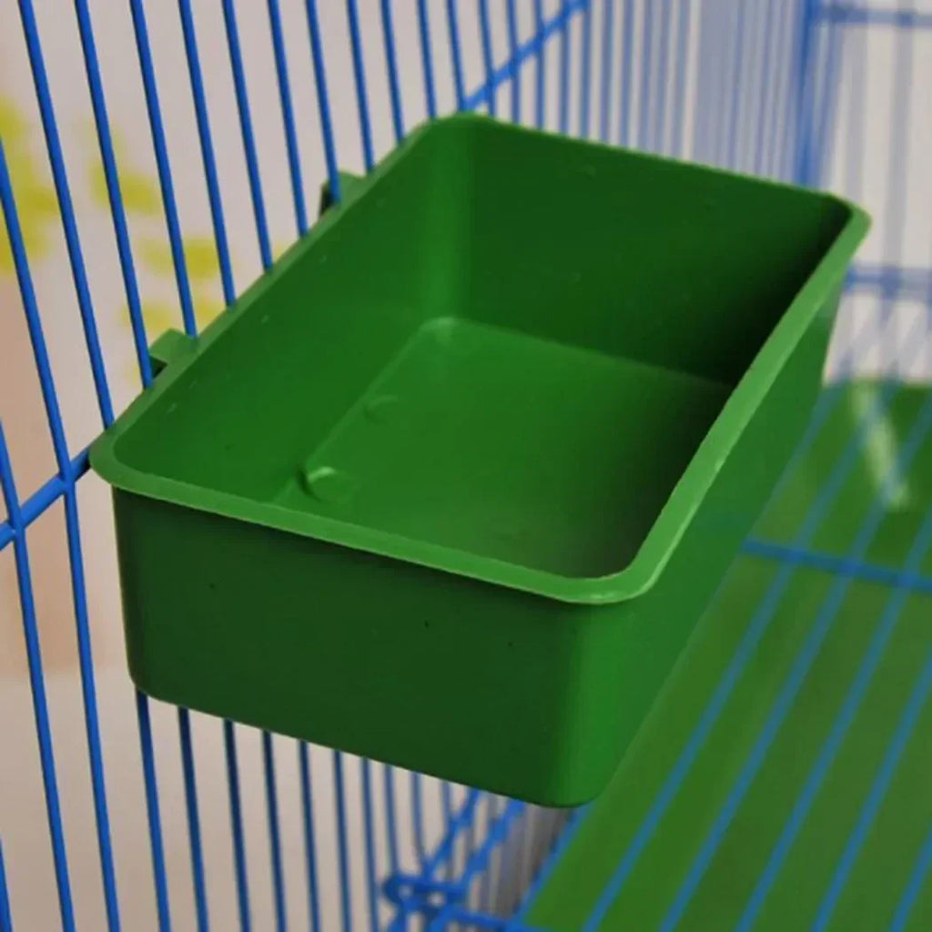 Eeatop Small Animal Feeder Bowl Basic Dish For Cage Bath Food Water Bowls For Birds Hamsters Mice Rats Small Pets Parrots Parake