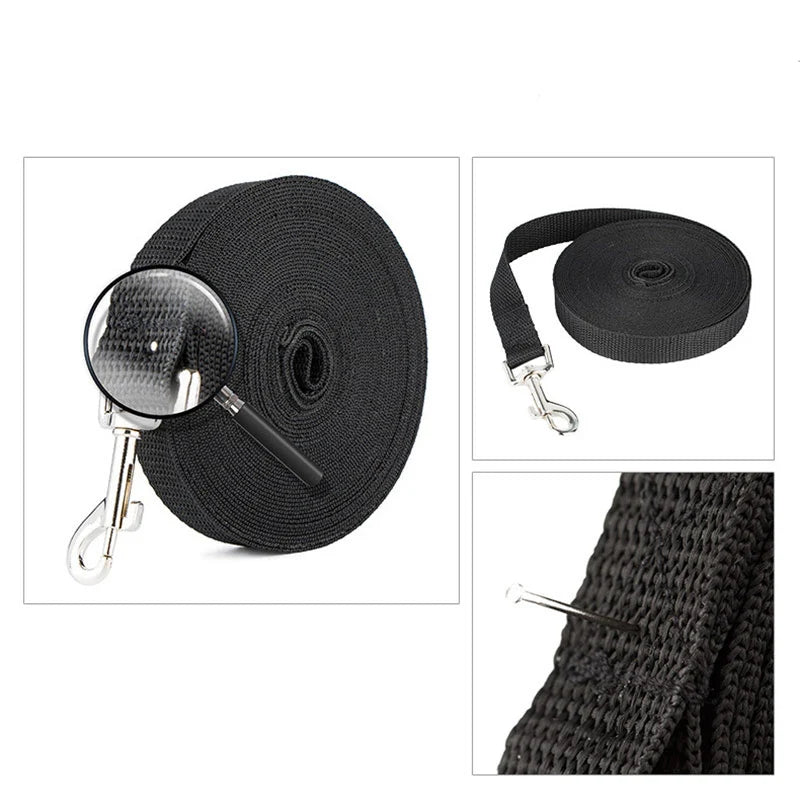 Dog Leash For Medium Large Dogs Pet Puppy Cat Walking Training Lead Rope Big Dog Nylon Rope Long Leashes 6m 10m 15m 20m 30m 50m