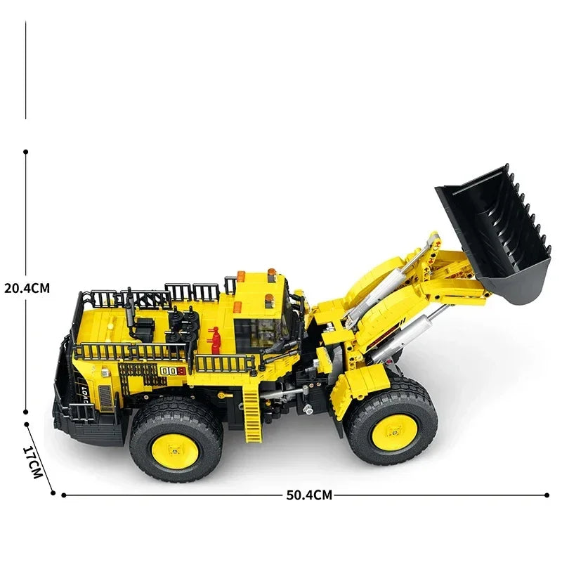 1988PCS D11 Bulldozer Remote Control Engineering Vehicle Building Blocks RC Car Model Bricks DIY Toys For Kids Birthday Gifts