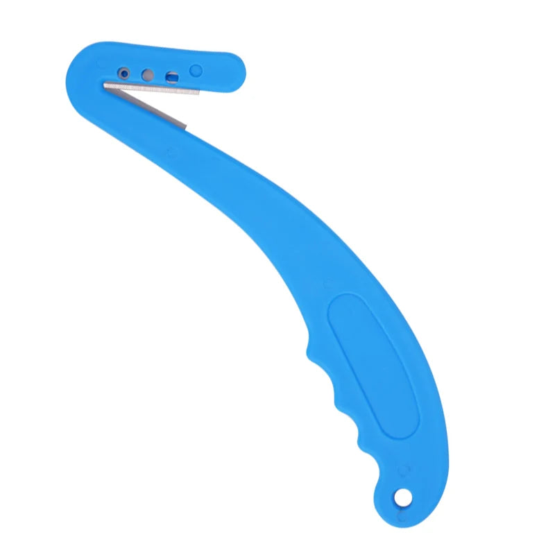 Livestock Safety Ear Tag Removal Tool Hay String Cutter Bandage for Cattle Goat Sheep Pig Tag Removal Knife Veterinary Farm 1Pc