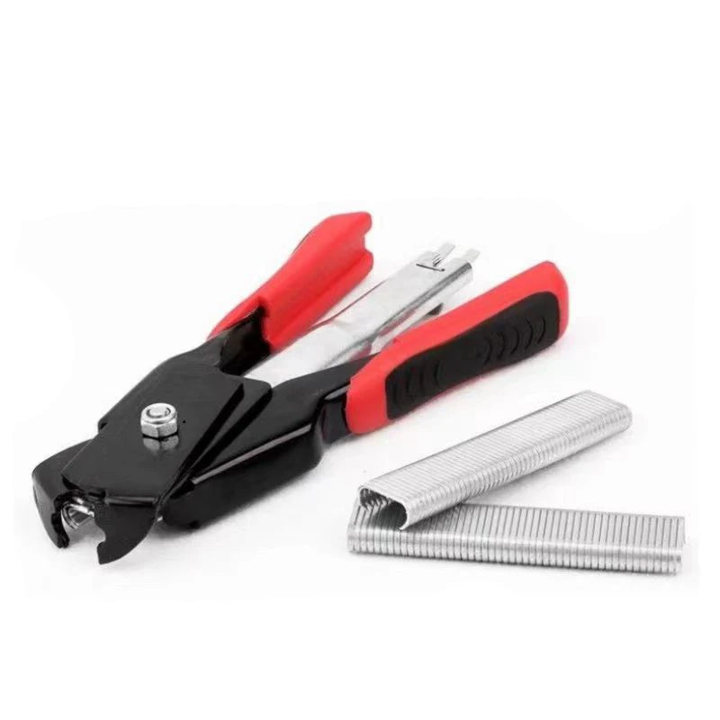 Animal Cage Installation Clamp and C Type Nails Animal Cage Clamp Chicken Pig Bird Pet Cage Accessories Installation Equipment