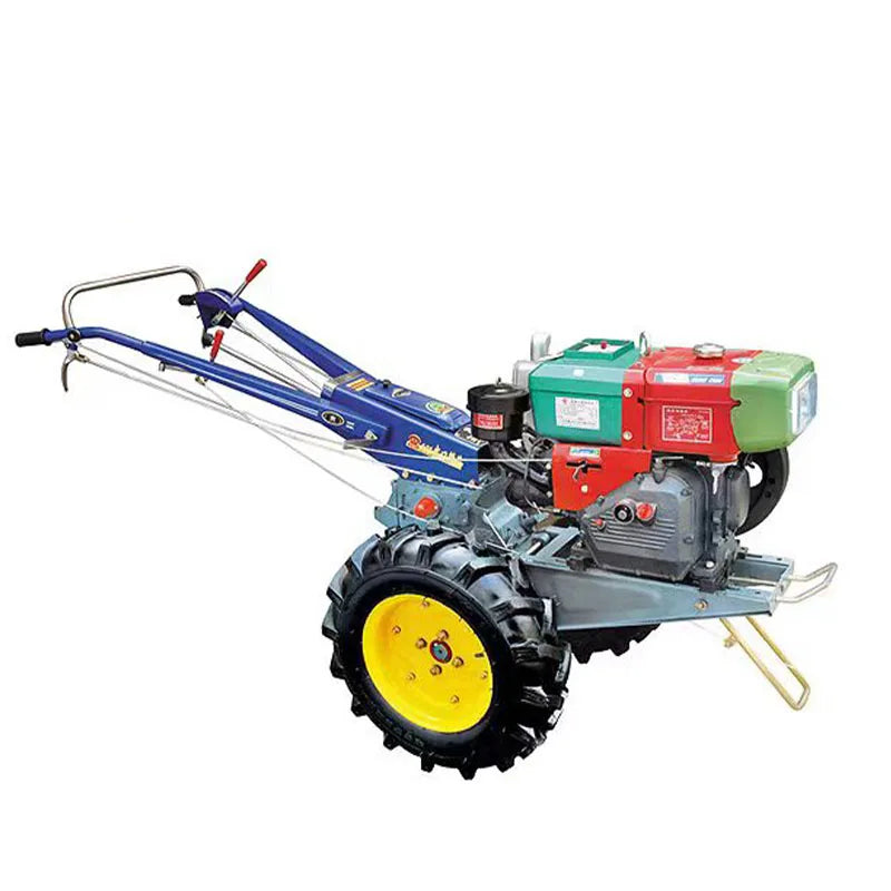 Diesel Hand-held Tractor ，Rotary Tillage Trenching  Ridge-type Ground Machine Hand-held, Fertilizing Backfill All-in-one Machine