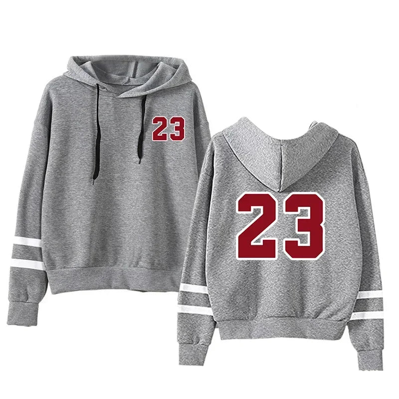 Hoodies Fashion Pullovers Versatile Hot Sale Daily Womens Sweatshirts Stripe Woman Clothing Jogging Casual Printing Sports Style