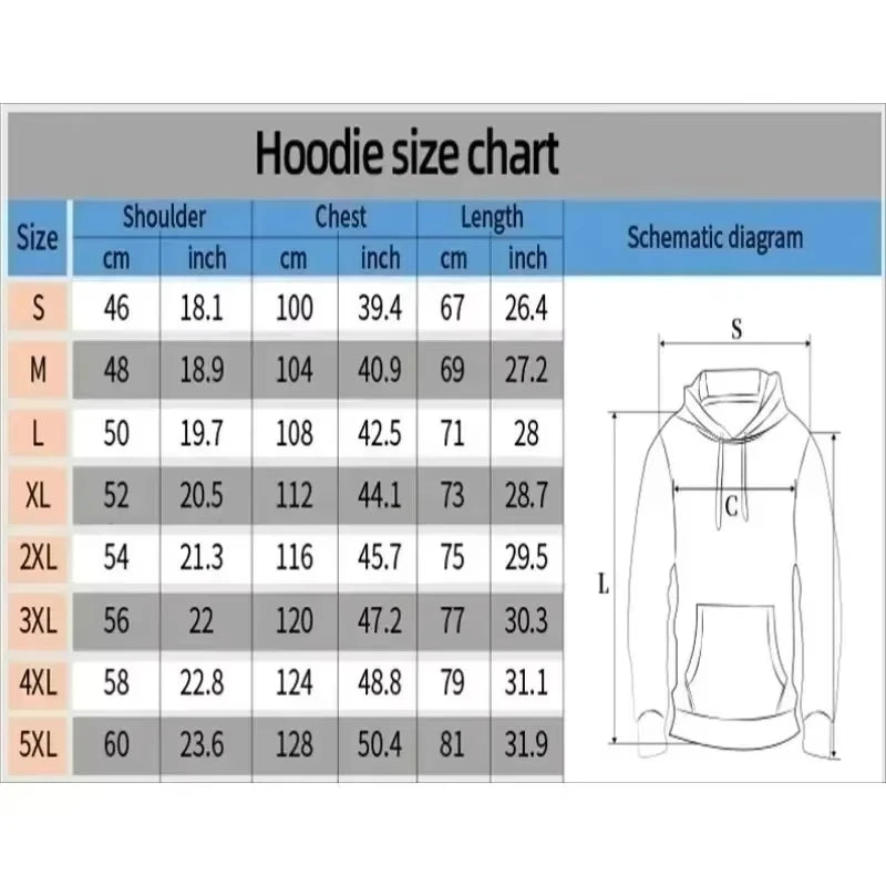 Pok É Mon Handheld Hooded Sweatshirt for Men and Women in Autumn and Winter New Y2K Harajuku Style Plus Size Casual Chain Mode