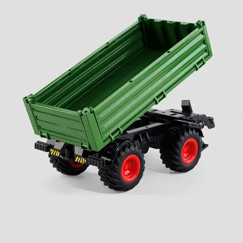 Farm Tractor with Trailer Inertia Toy Forklift Transport Truck Sprinkler Model Simulation Game Boy Kids Toy Gifts