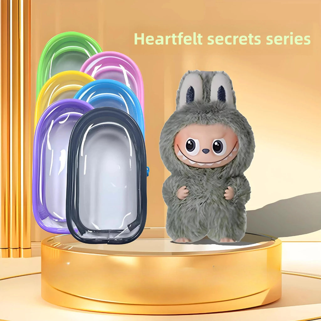 Labubu 4.0 Protective Cover – Waterproof & Dustproof Display Case