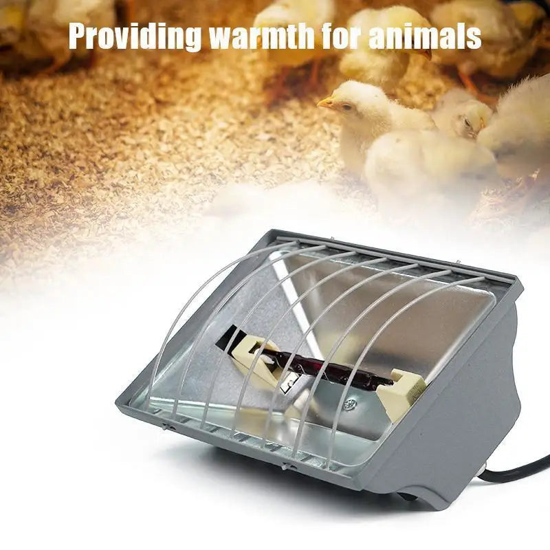 Automatic Heating Breeding Equipment Livestock Insulation Lamp Adjustable Temperature Pet Animals Chicken Coop Heater Lamps