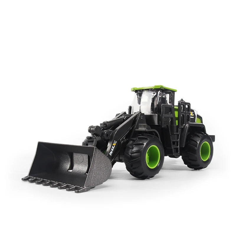 1/50 Model Car Bulldozer Truck Excavator Crane Forklift Construction Engineering Vehicle Toys for Boys Children Educational Toys
