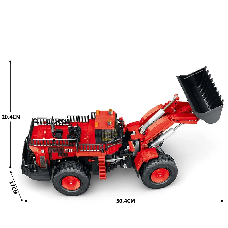 1988PCS D11 Bulldozer Remote Control Engineering Vehicle Building Blocks RC Car Model Bricks DIY Toys For Kids Birthday Gifts