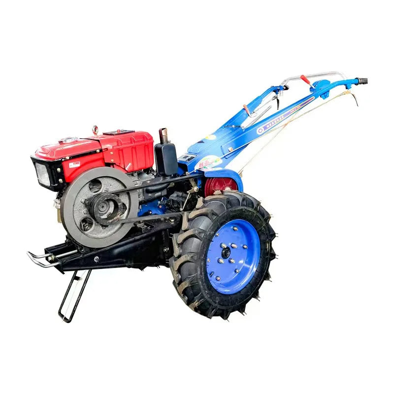 Diesel Hand-held Tractor ，Rotary Tillage Trenching  Ridge-type Ground Machine Hand-held, Fertilizing Backfill All-in-one Machine