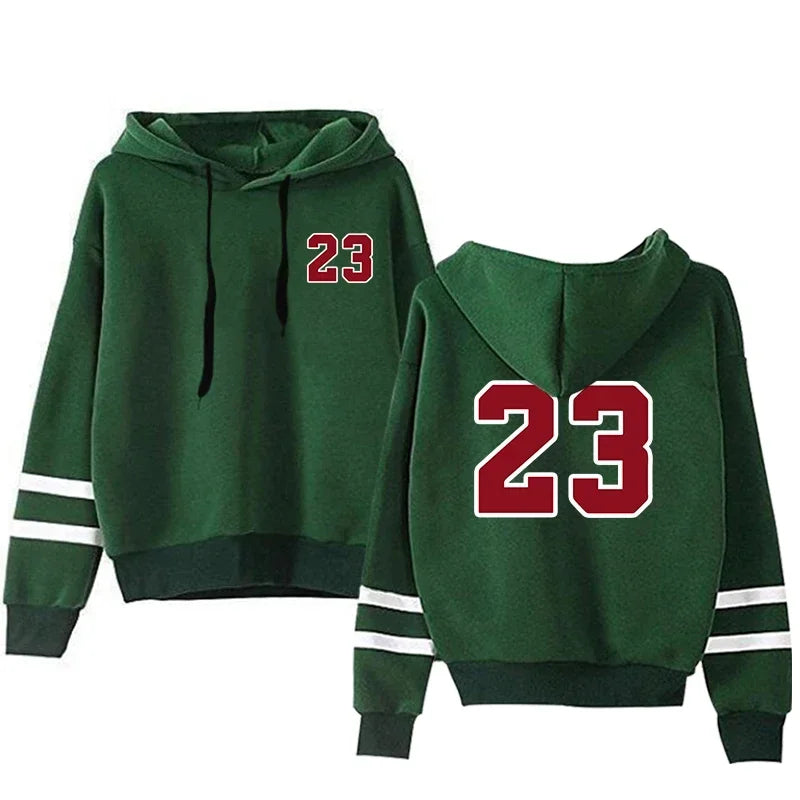 Hoodies Fashion Pullovers Versatile Hot Sale Daily Womens Sweatshirts Stripe Woman Clothing Jogging Casual Printing Sports Style