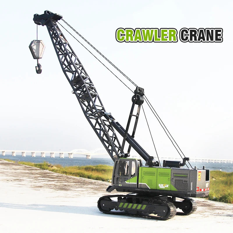 1/50 Model Car Bulldozer Truck Excavator Crane Forklift Construction Engineering Vehicle Toys for Boys Children Educational Toys