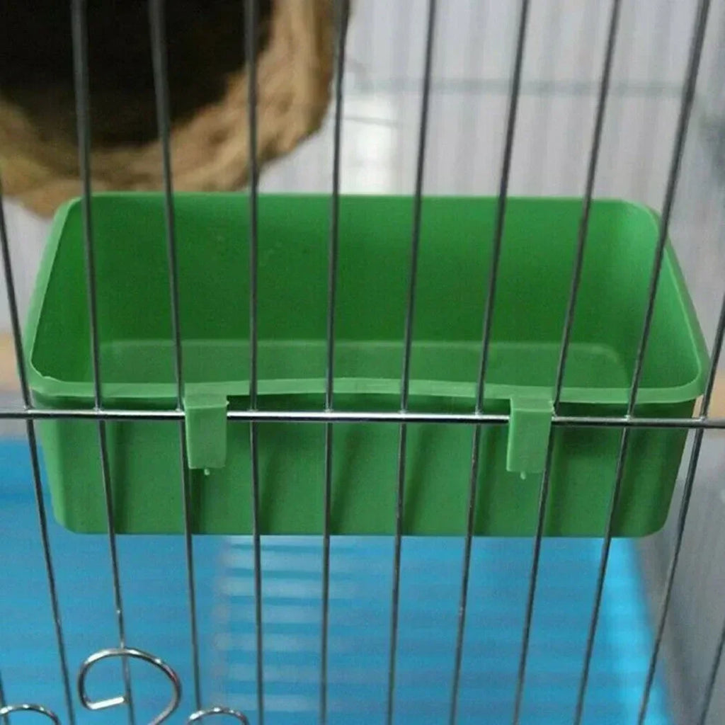 Eeatop Small Animal Feeder Bowl Basic Dish For Cage Bath Food Water Bowls For Birds Hamsters Mice Rats Small Pets Parrots Parake