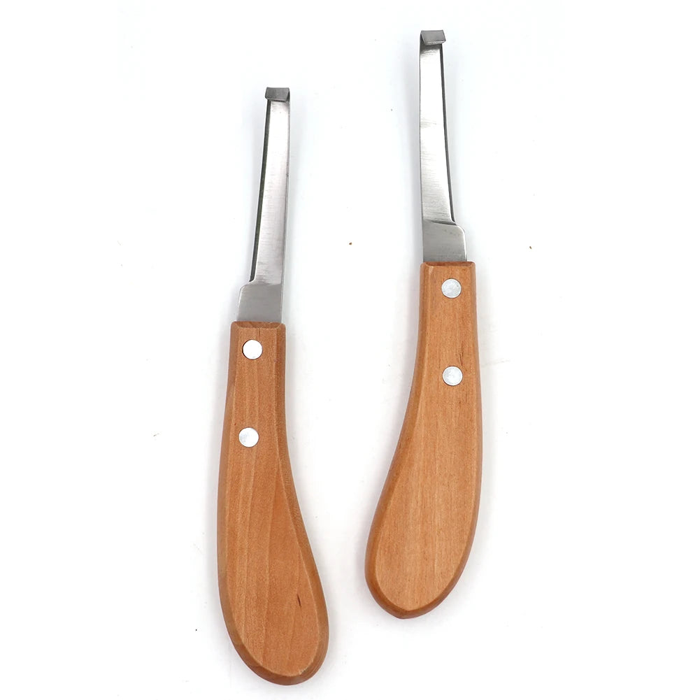Cattle Horses Hoof Cutter Goat Sheep Pig Livestock Hoof Knife Right/Left Hand Animal Foot Pruning Tools Veterinary Supplies