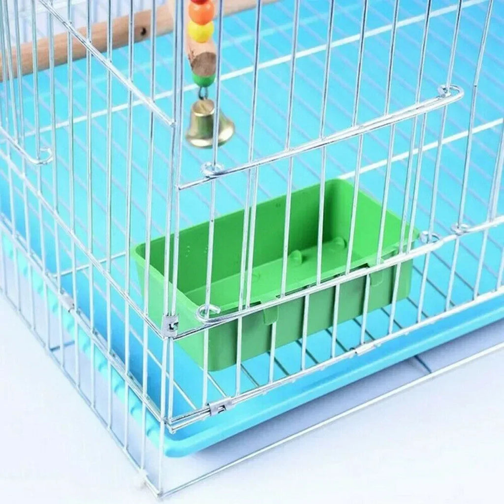Eeatop Small Animal Feeder Bowl Basic Dish For Cage Bath Food Water Bowls For Birds Hamsters Mice Rats Small Pets Parrots Parake