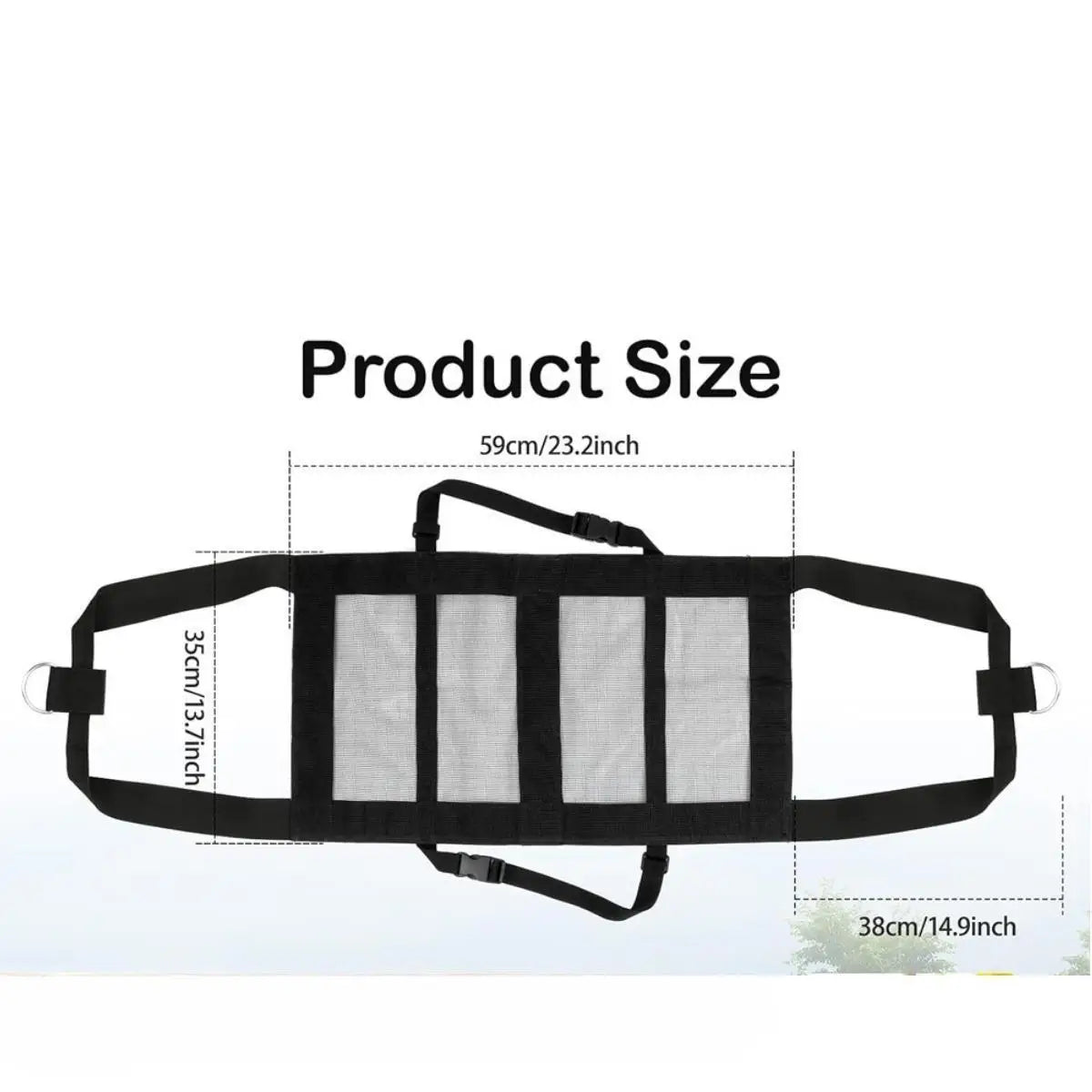 Calf Sling for Weighing Animals Portable Lamb Weight Sling with Adjustable Straps for Goat Pigs Livestock Dogs