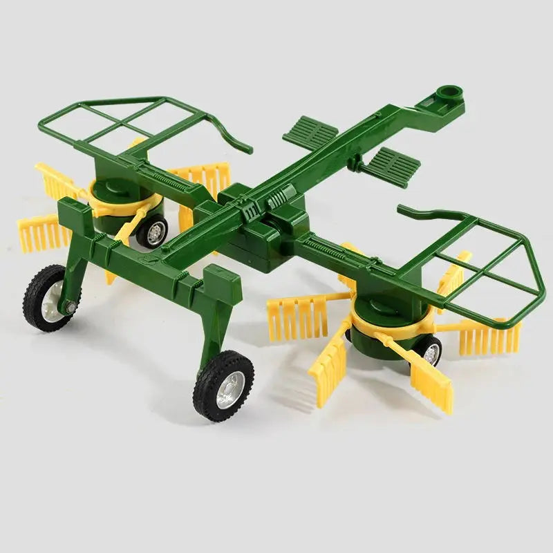 Farm Tractor with Trailer Inertia Toy Forklift Transport Truck Sprinkler Model Simulation Game Boy Kids Toy Gifts