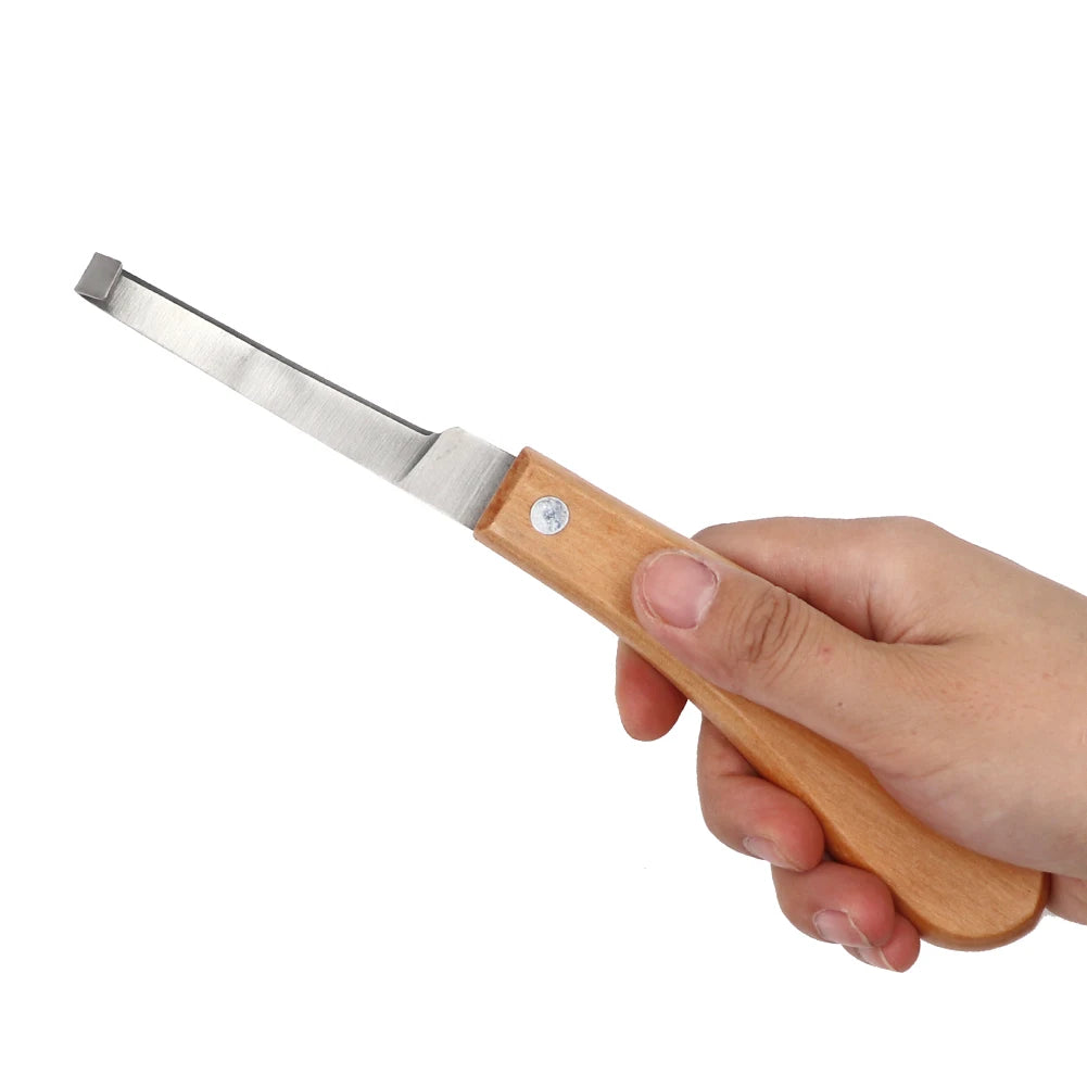 Cattle Horses Hoof Cutter Goat Sheep Pig Livestock Hoof Knife Right/Left Hand Animal Foot Pruning Tools Veterinary Supplies