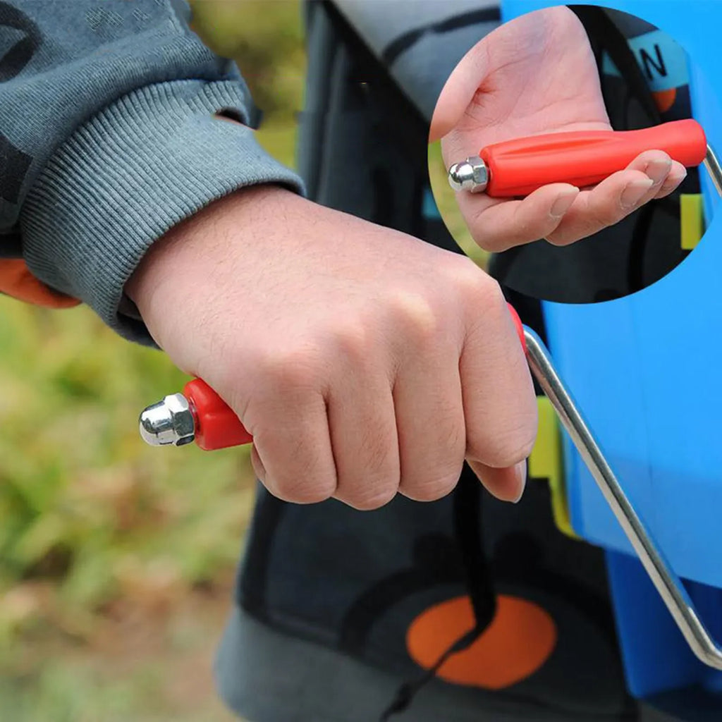 Manual Manure Spreader Hand Crank Seeder Corn and Vegetable Fertilizing Tool for Garden Knapsack Fruit Trees Vegetables Farm